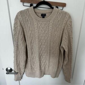 Men’s Cable Knit Sweater